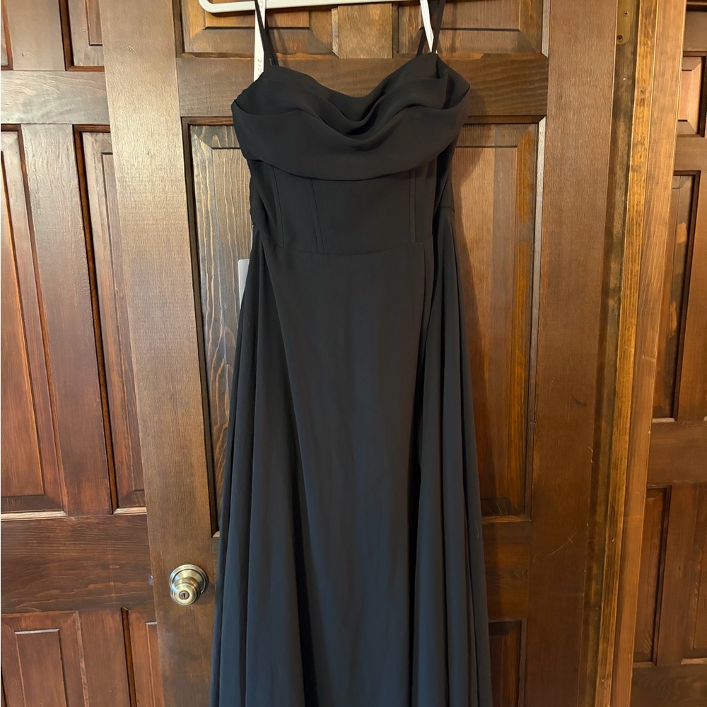 Elegant Black Evening Gown